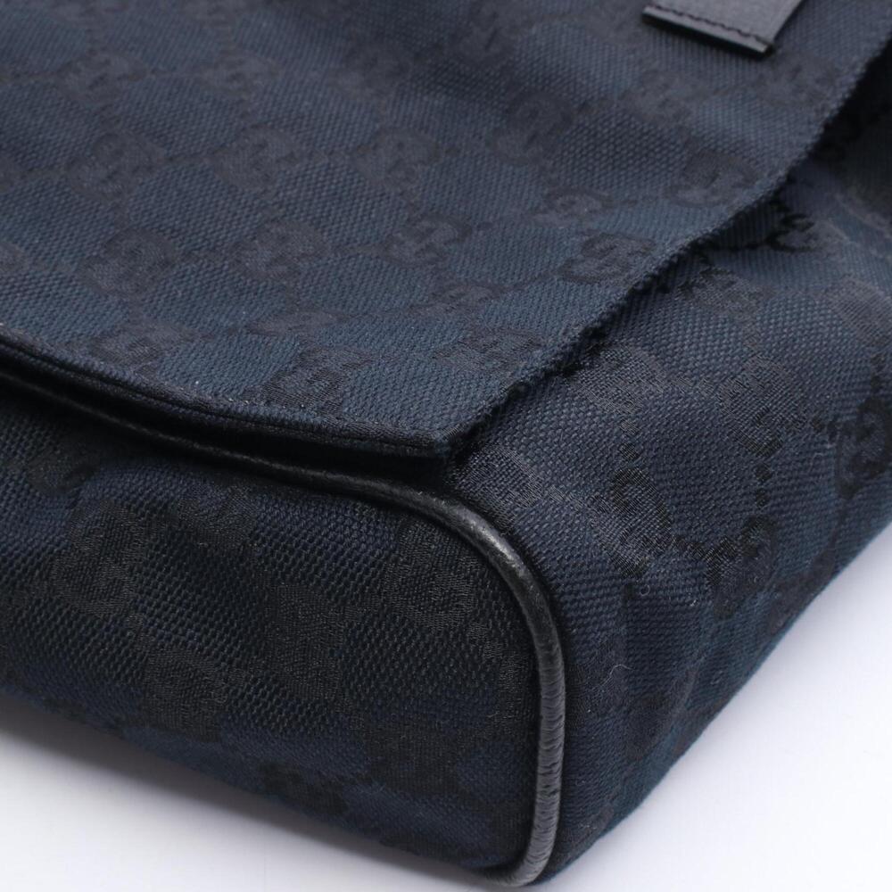 GUCCI Black Leather Shoulder Bag - Picture 5 of 6